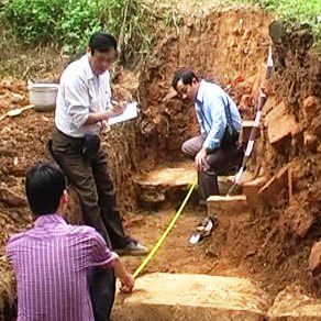 Những phát hiện mới xung quanh di tích thành nhà Bầu ở Tuyên Quang