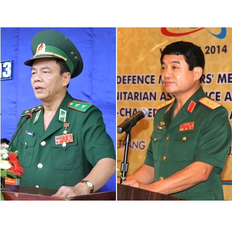 Thăng hàng thượng tướng cho các sĩ quan Võ Trọng Việt, Võ Văn Tuấn và Bế Xuân Trường