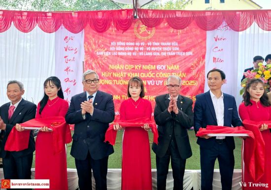 Triệu Sơn, Thanh Hóa: Khánh thành Nhà thờ họ Vũ - Võ làng Sen