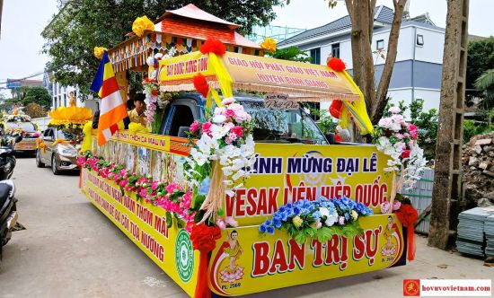 Giáo hội Phật giáo Việt Nam huyện Bình Giang kính mừng Đại lễ Phật đản Vesak 2025