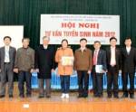 Đoàn tư vấn họ Vũ - Võ tư vấn tuyển sinh Đại học tại Thái Nguyên và Thái Bình