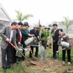 Làng Tiến sĩ tổ chức Lễ phát động Tết trồng cây
