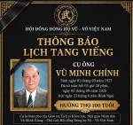 Tin buồn: Cụ Vũ Minh Chính tạ thế, hưởng thọ 100 tuổi